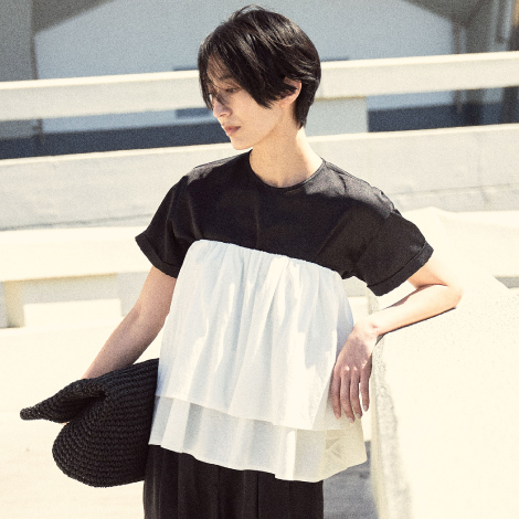 TIMELESS ISSUE 神山まりあさん的 Mila Owen 名品の着こなしとヒント -夏のトップス編-