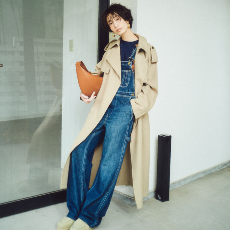 NEW ARRIVAL SPRING OUTER 定番から旬顔まで 春映えアウター Starring by Maria Kamiyama