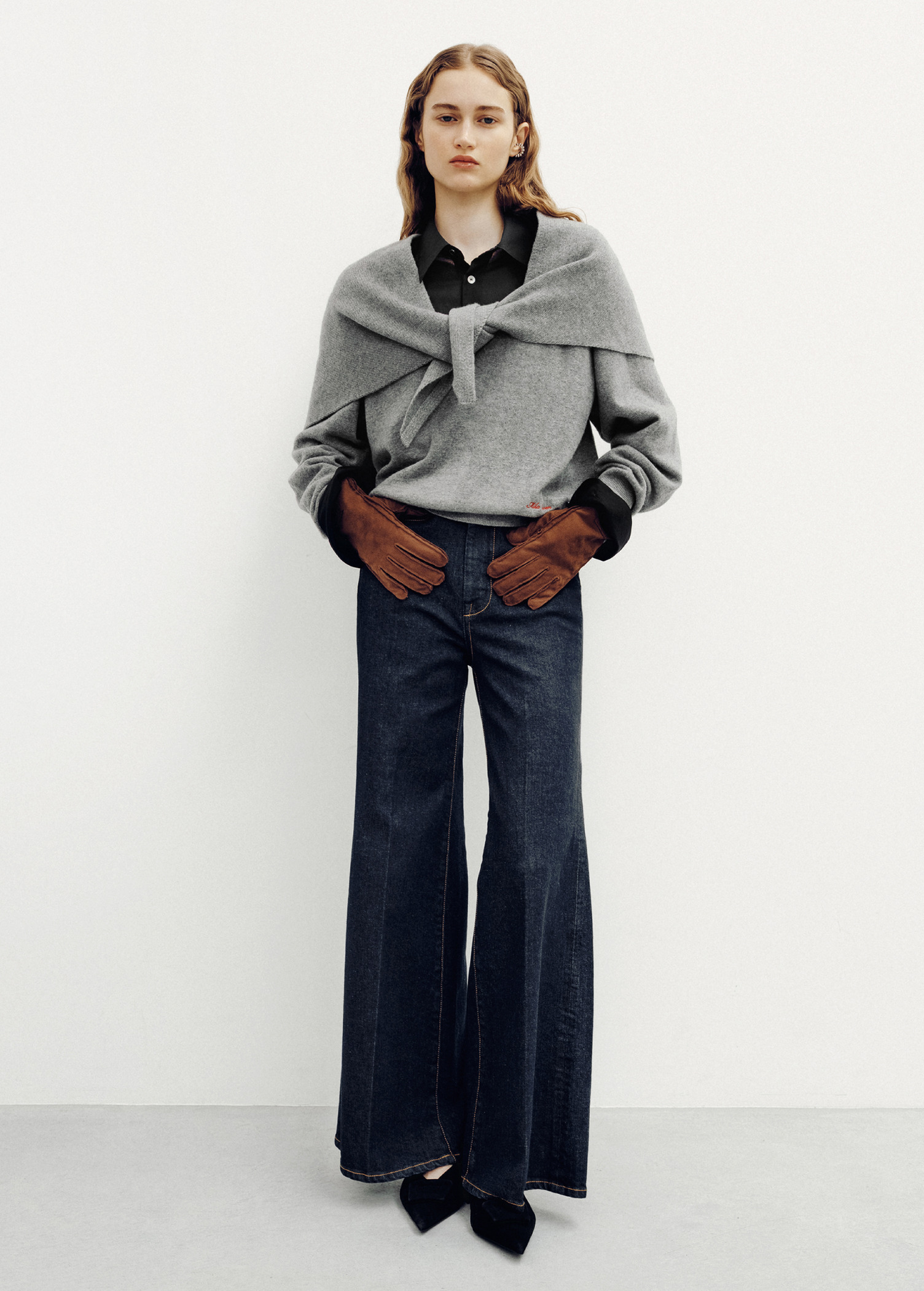 Part. 12 of 15：knit・shirt・pants・belt・globe・stole