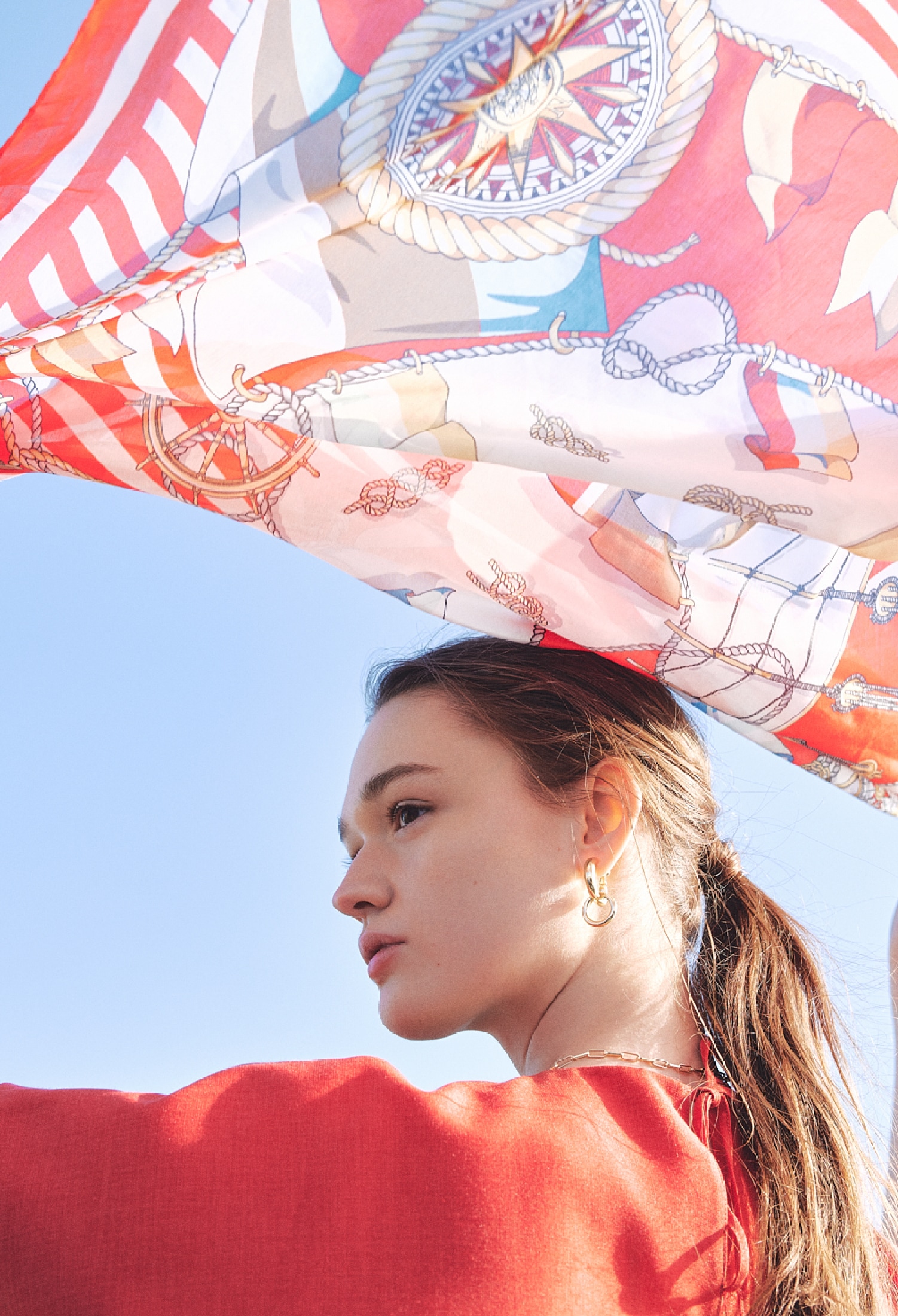 同コーディネートの別アングル