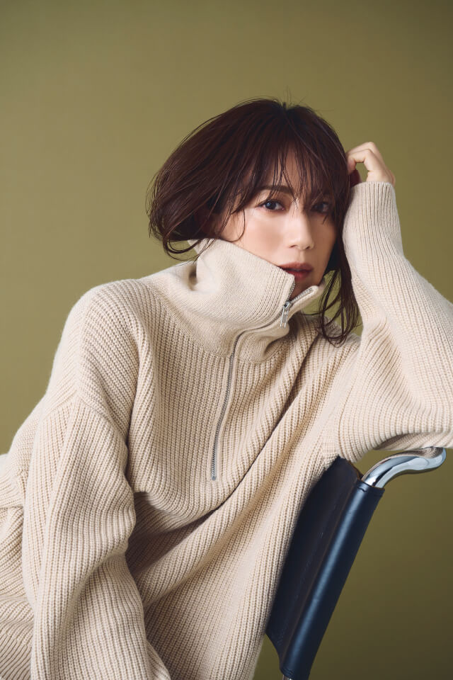 タイムセール人気⭐︎forme 東原亜希　ミラノリブニット⭐︎ 東原亜希が魅せる毎日着たいウォッシャブルニット │ Mila Owen（ミラ