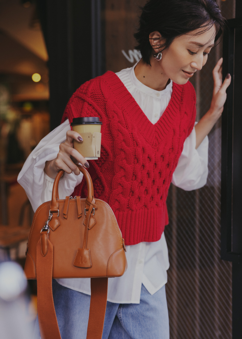 寒暖差が激しい季節に！「毎⽇オシャレなママ」が叶う【⼀週間コーデ