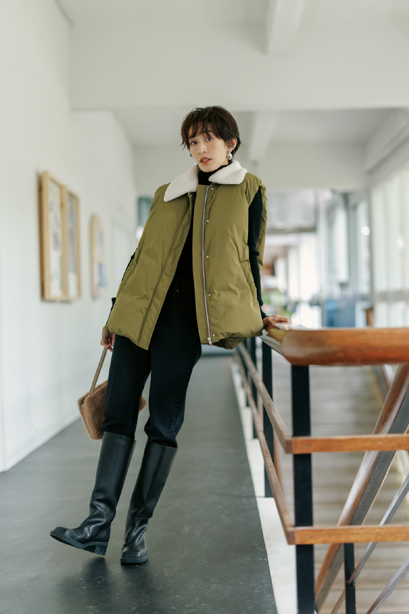 ビジネスから休日スタイルまでシーンを彩る Outer Collection Star