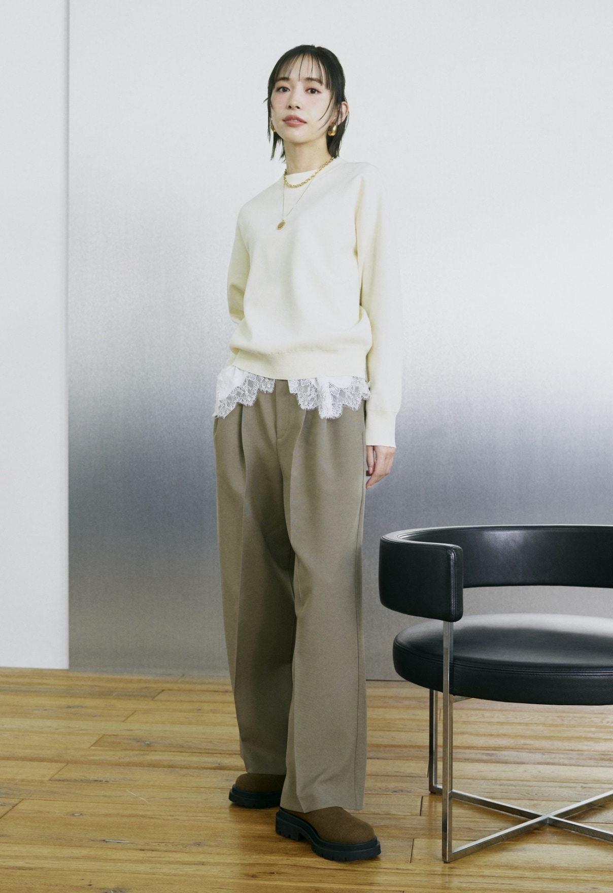 同コーディネートの別ショット