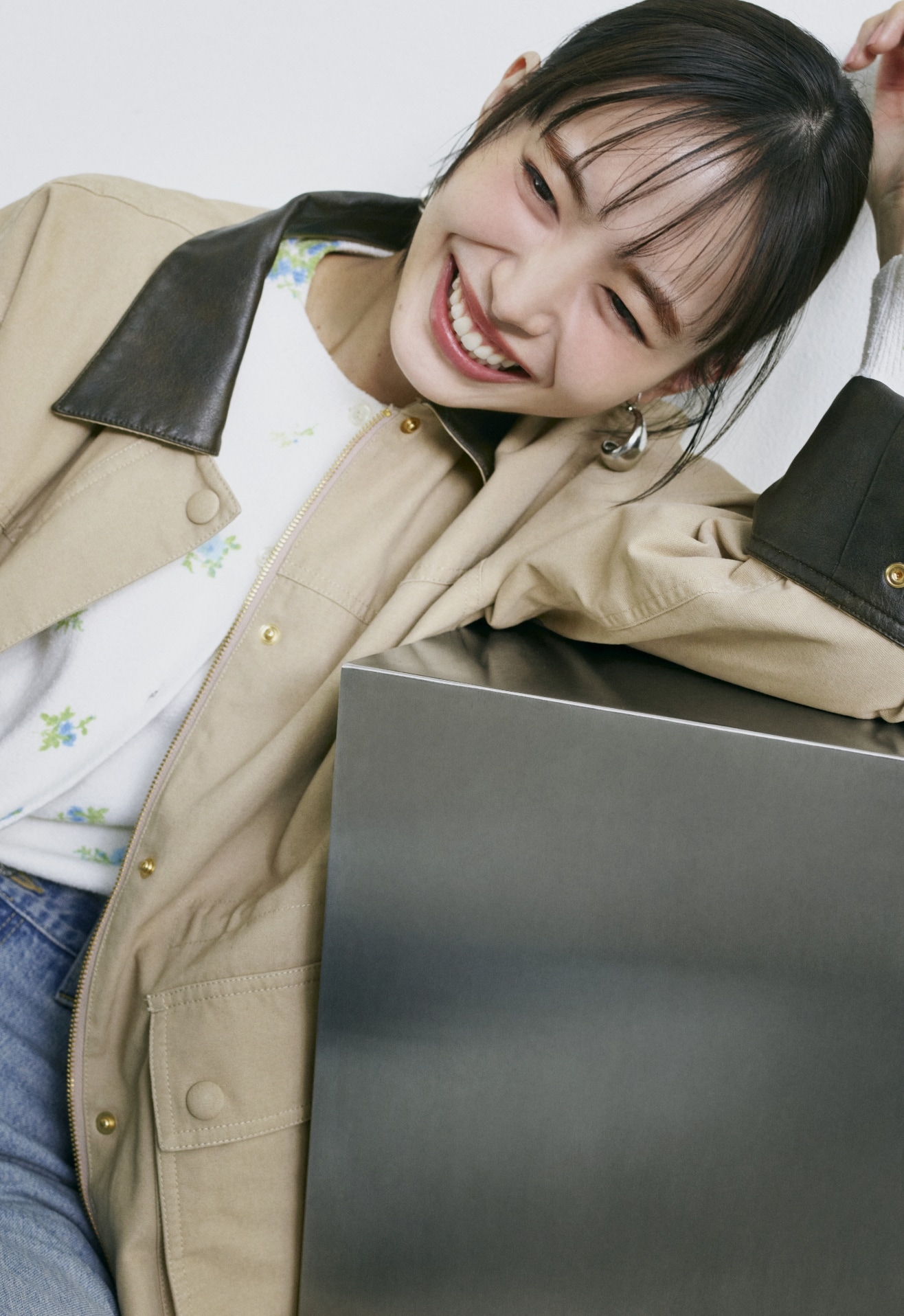 同コーディネートの別ショット