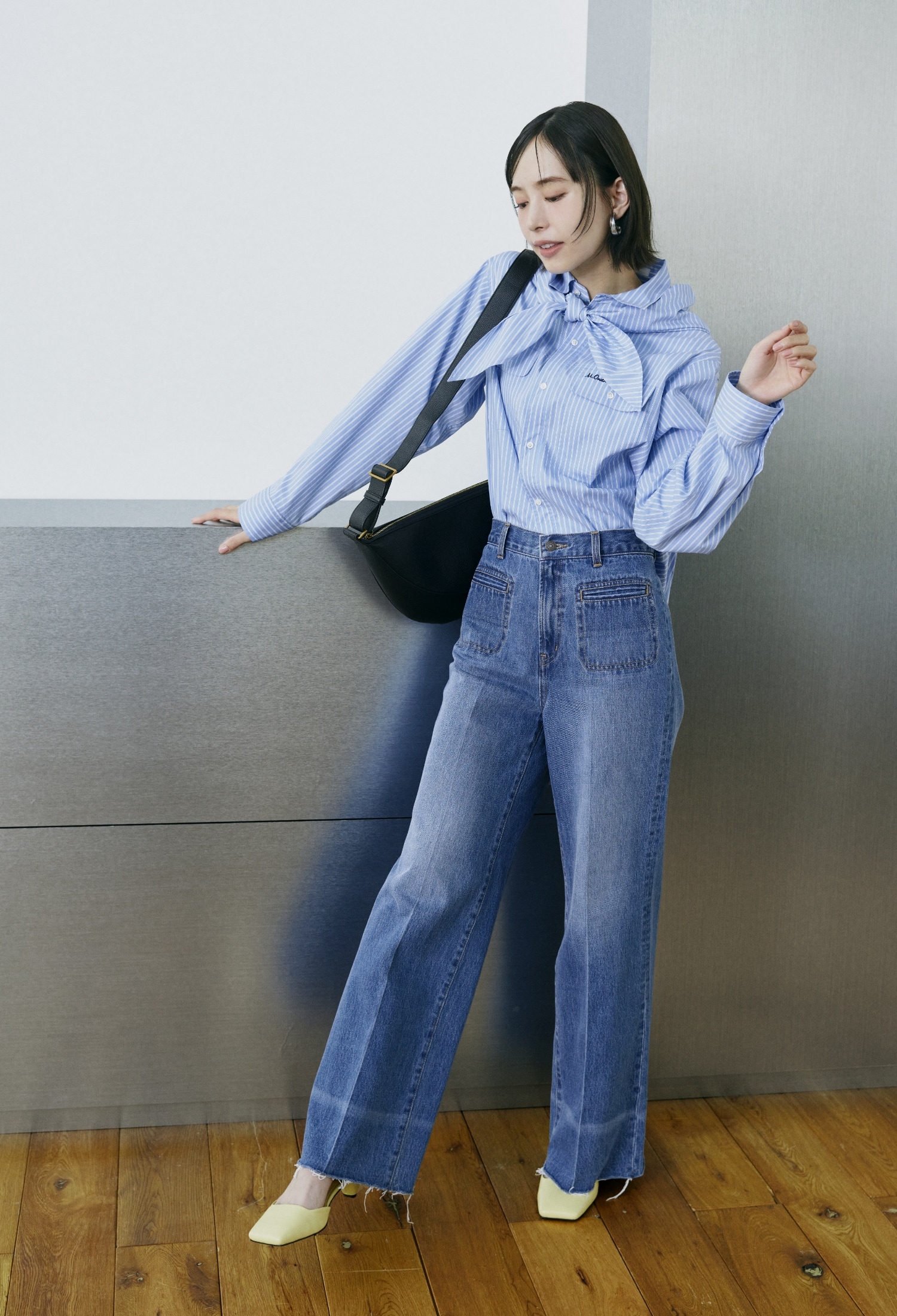 同コーディネートの別ショット