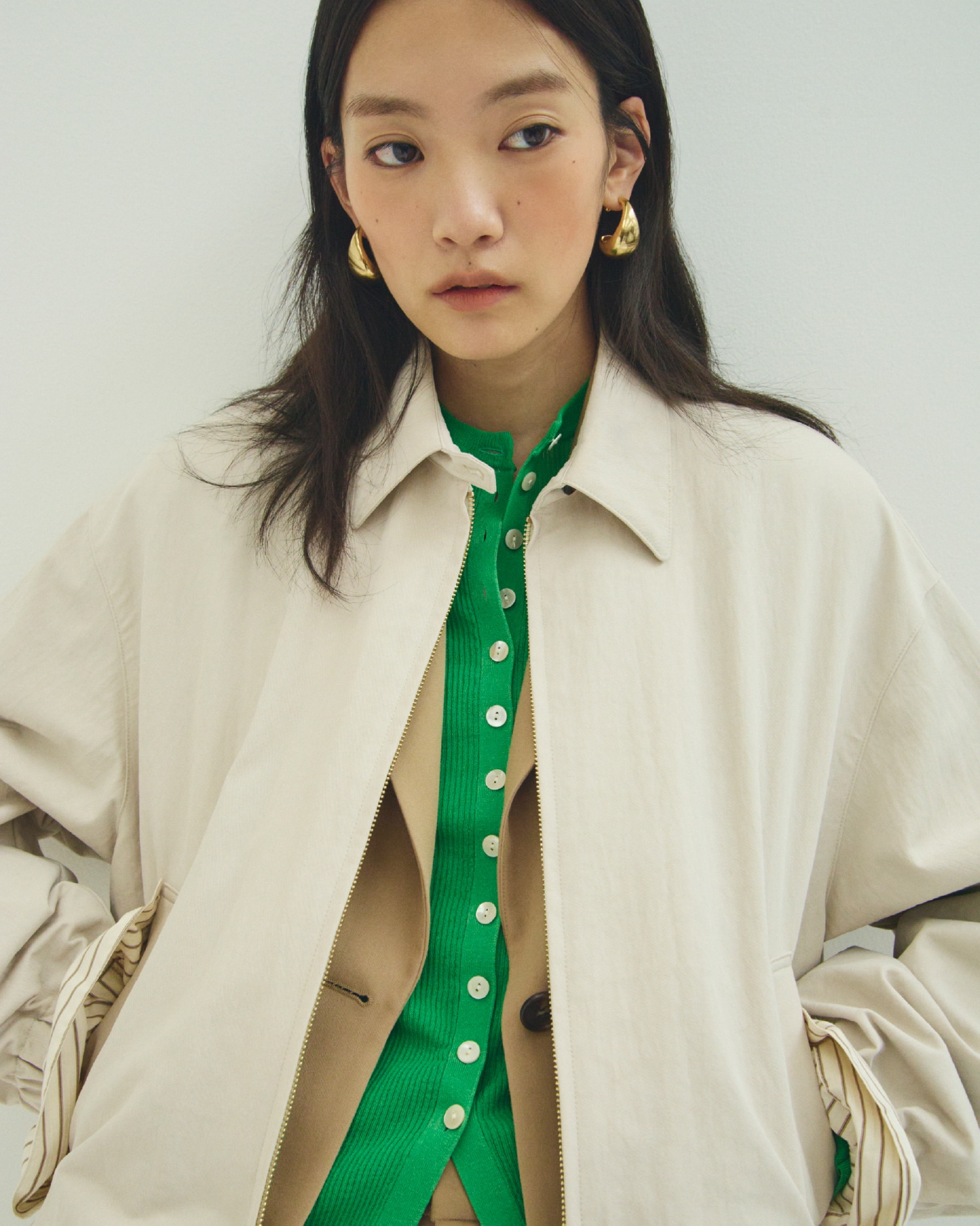 同コーディネートの別ショット