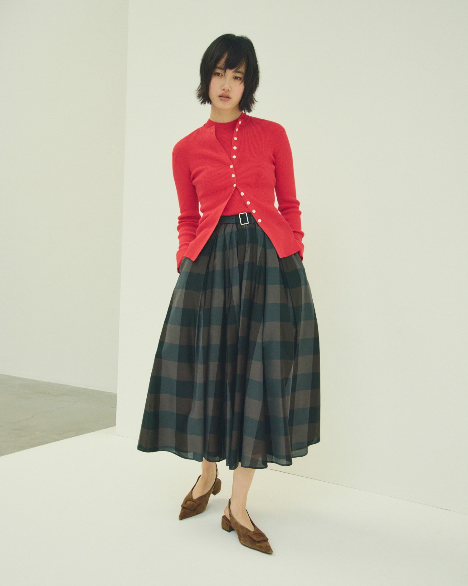 同コーディネートの別ショット