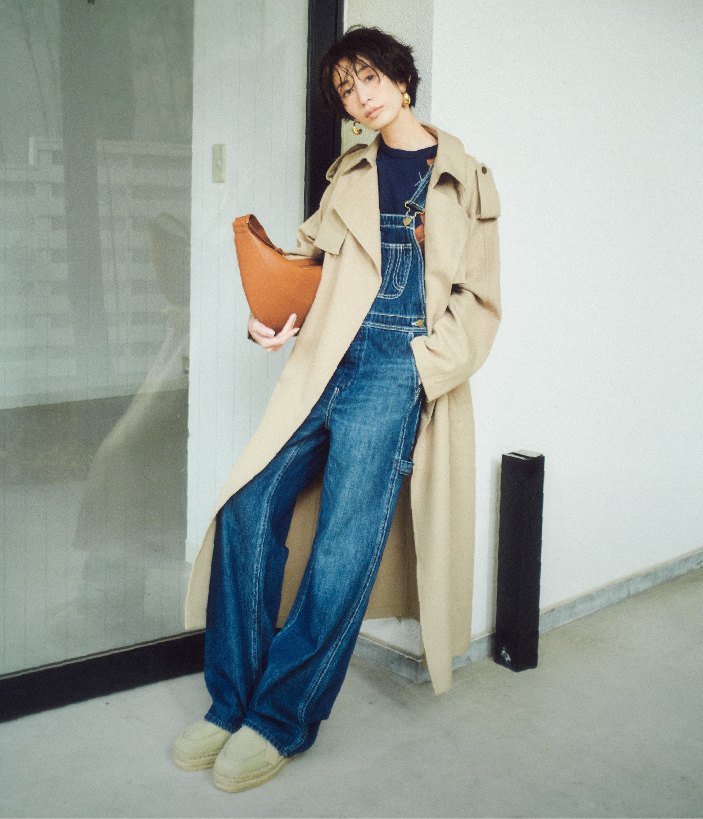 NEW ARRIVAL SPRING OUTER 定番から旬顔まで 春映えアウター Starring by Maria Kamiyamのメインビジュアル