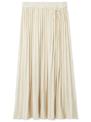 ニットプリーツスカート