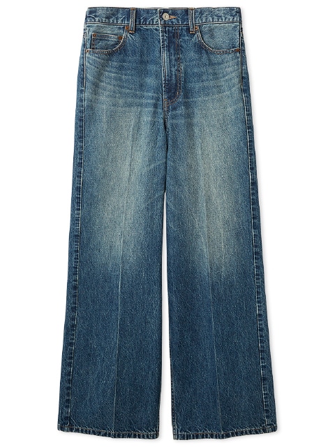 バギーフレアデニム