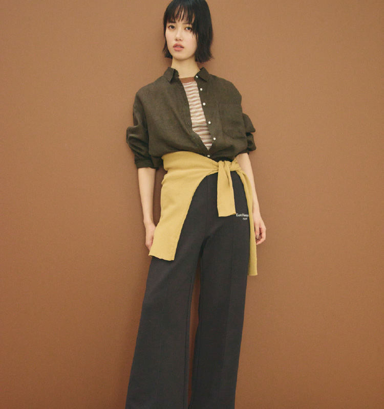 同コーディネートの別ショット