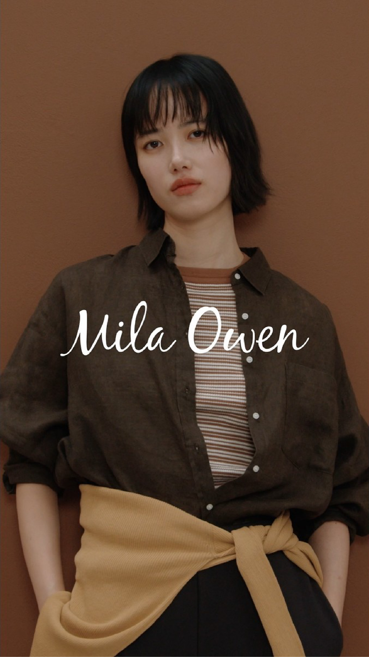 Colors of Spring ”Linen Shirts” │ Mila Owen（ミラ オーウェン