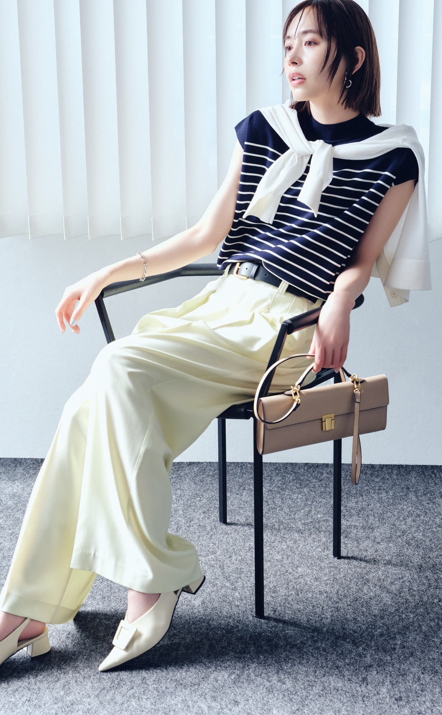 MILA PANTS Starring HIROE IGETA着用イメージ
