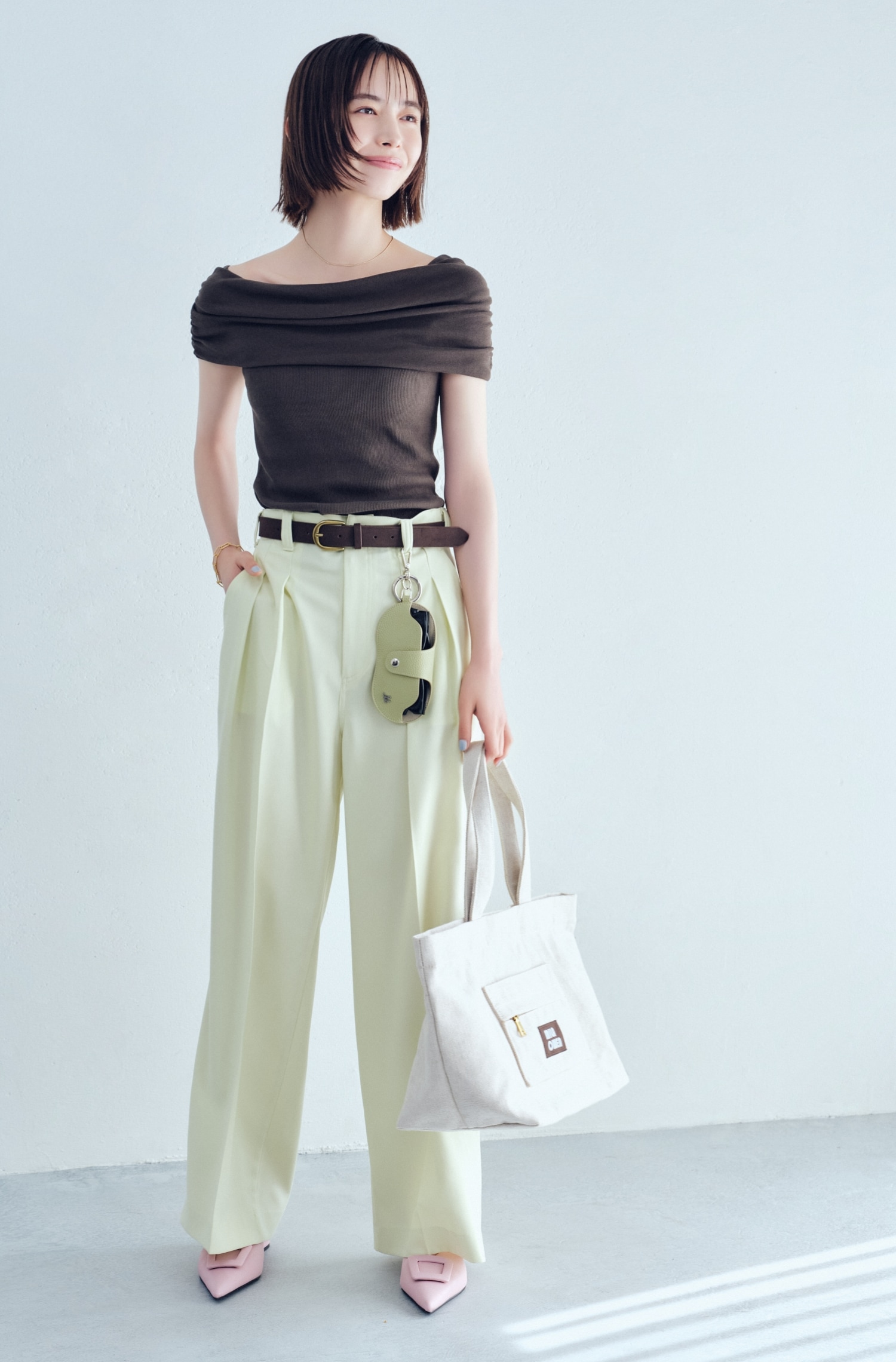 MILA PANTS Starring HIROE IGETA着用イメージ