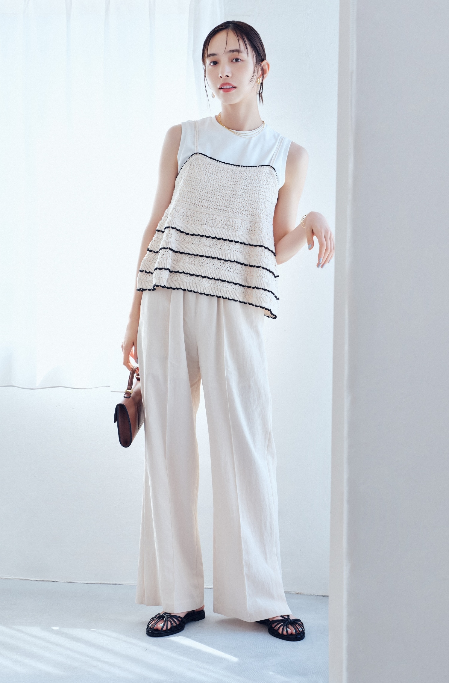 MILA PANTS Starring HIROE IGETA着用イメージ