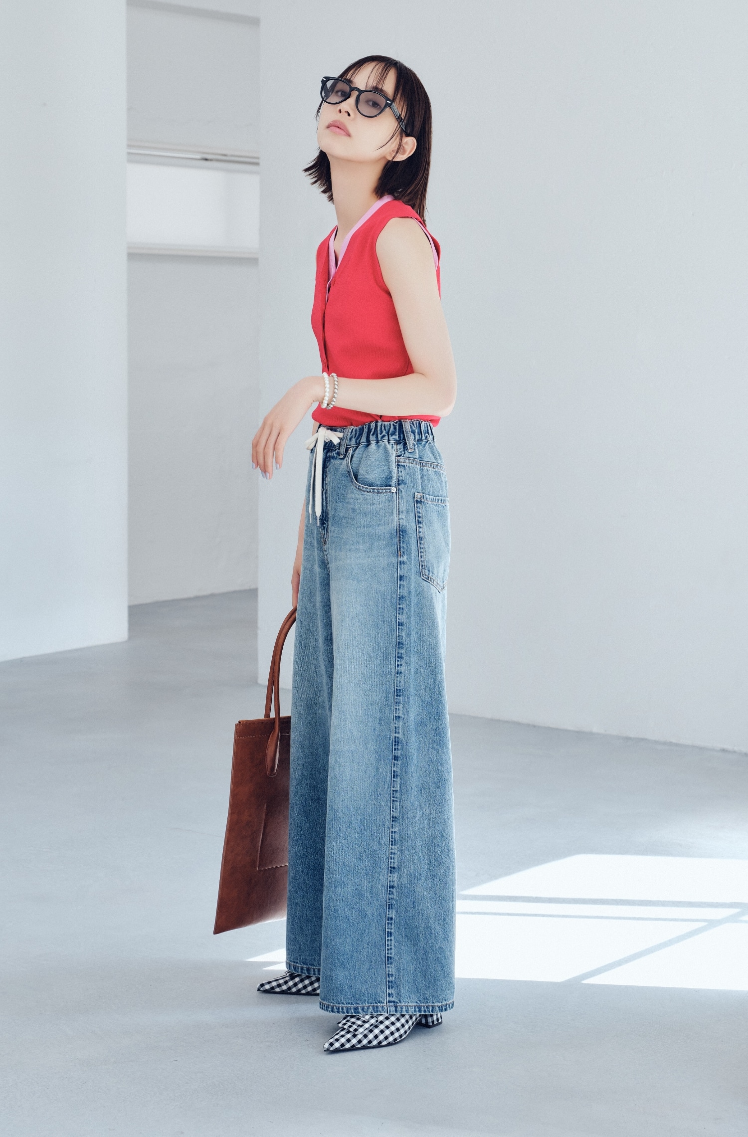 MILA PANTS Starring HIROE IGETA着用イメージ
