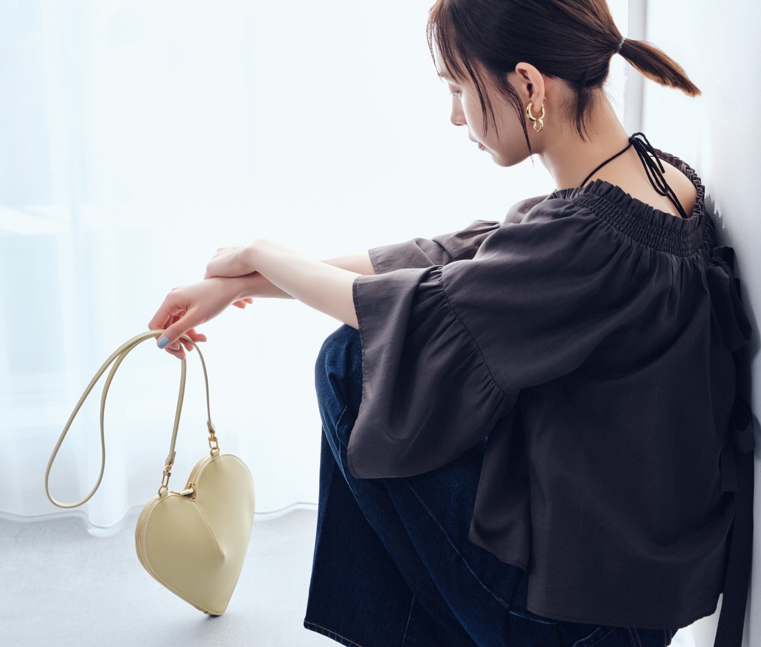 MILA PANTS Starring HIROE IGETA着用イメージ