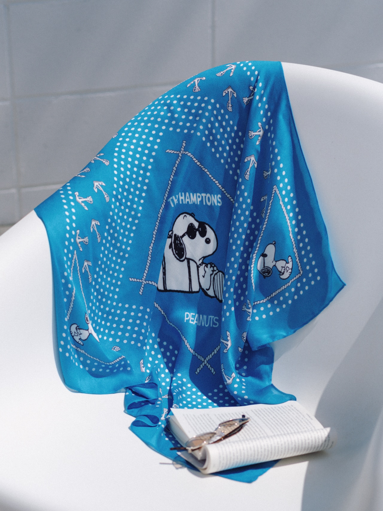【Peanuts】バンダナ柄スカーフの商品写真