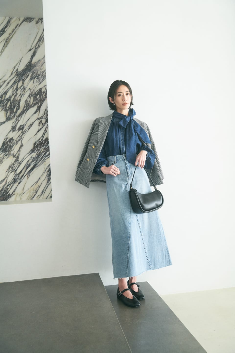 神山まりあさん的 Mila Owen 名品の着こなしとヒント -春の 神山まりあさん的 Mila Owen 名品の着こなしとヒント -春の