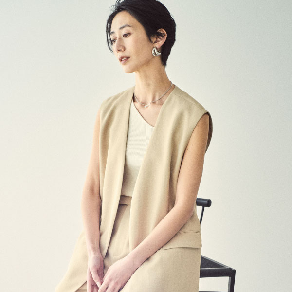 TIMELESS ISSUE 神山まりあさん的 Mila Owen 名品の着こなしとヒント -夏のセットアップ＆ワンピース編-