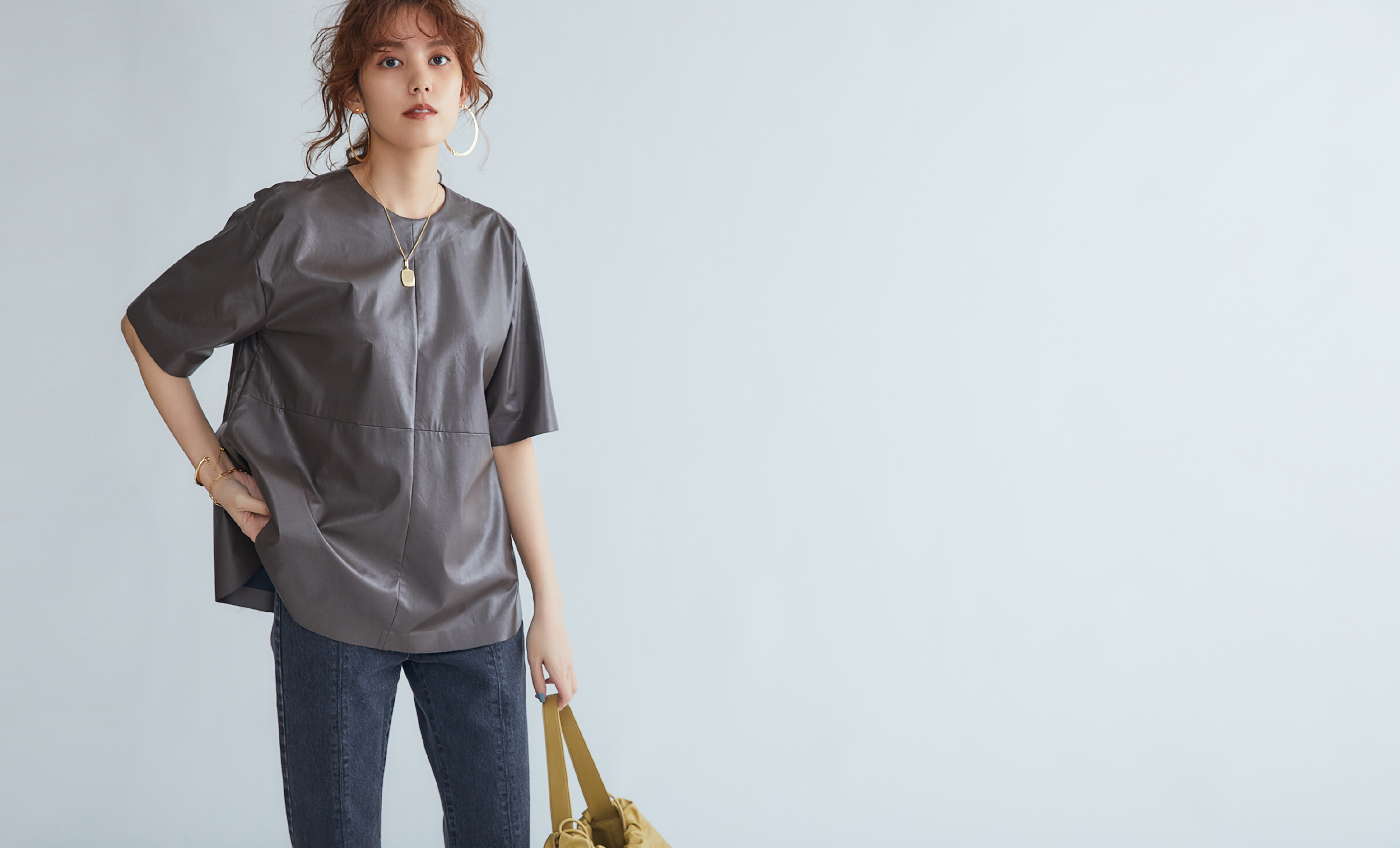 【極美品】ミラオーウェン 甘辛の振り幅が広い 初春の名品アウター Starring by MARIA